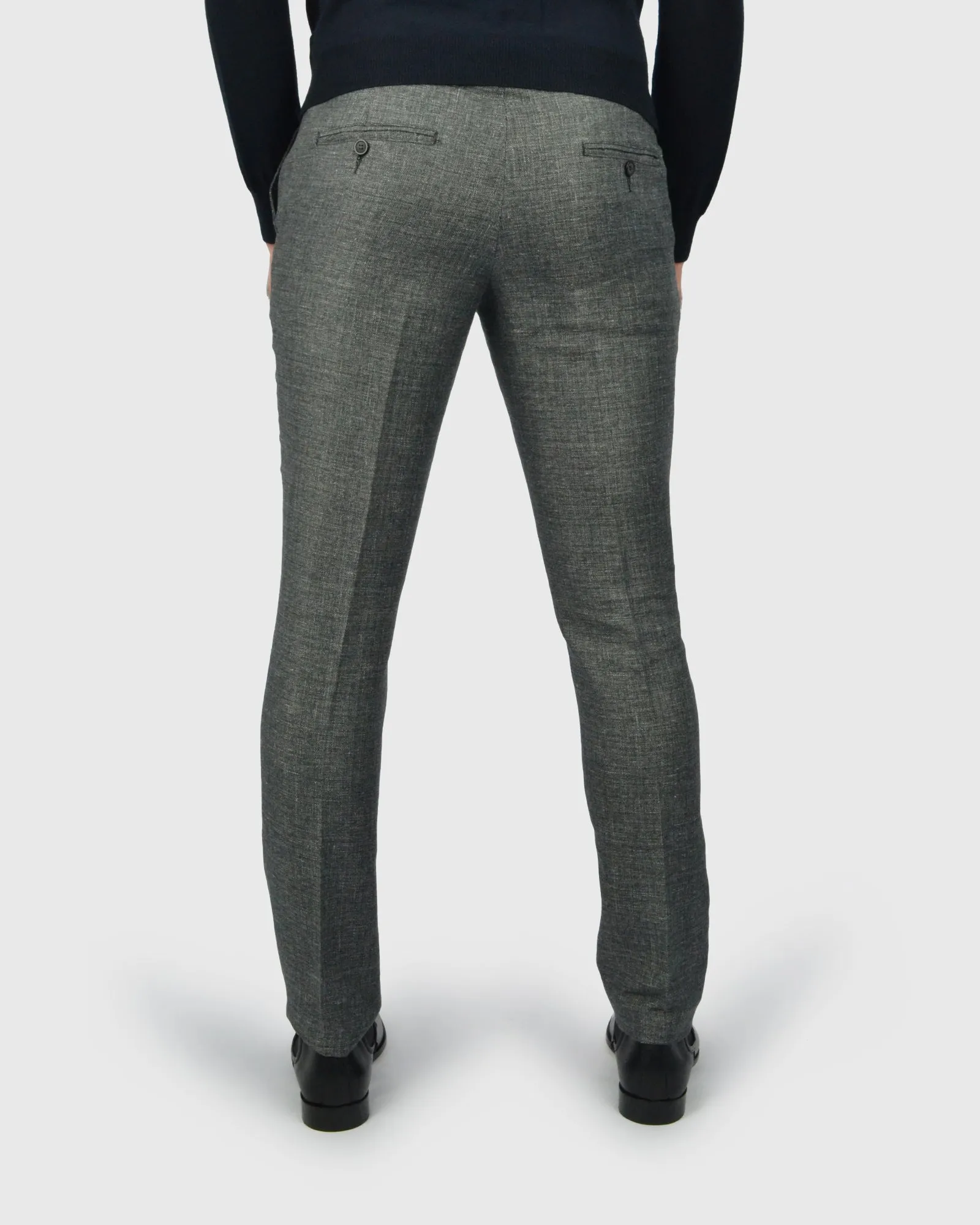 VINCENT & FRANKS S21126/2637 CHARCOAL SLIM TROUSER