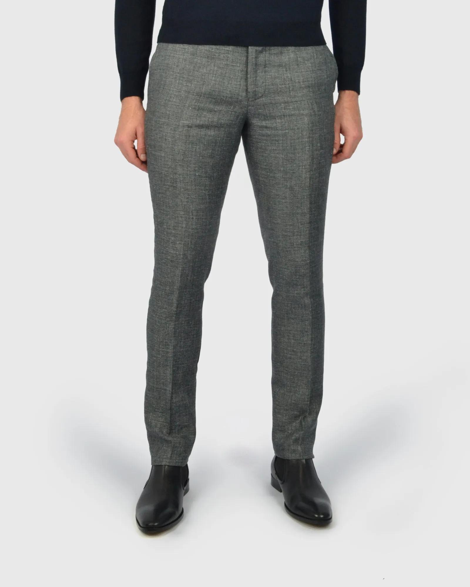 VINCENT & FRANKS S21126/2637 CHARCOAL SLIM TROUSER
