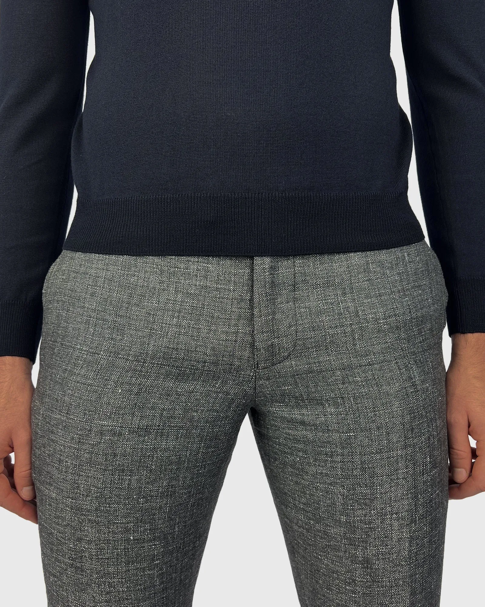 VINCENT & FRANKS S21126/2637 CHARCOAL SLIM TROUSER