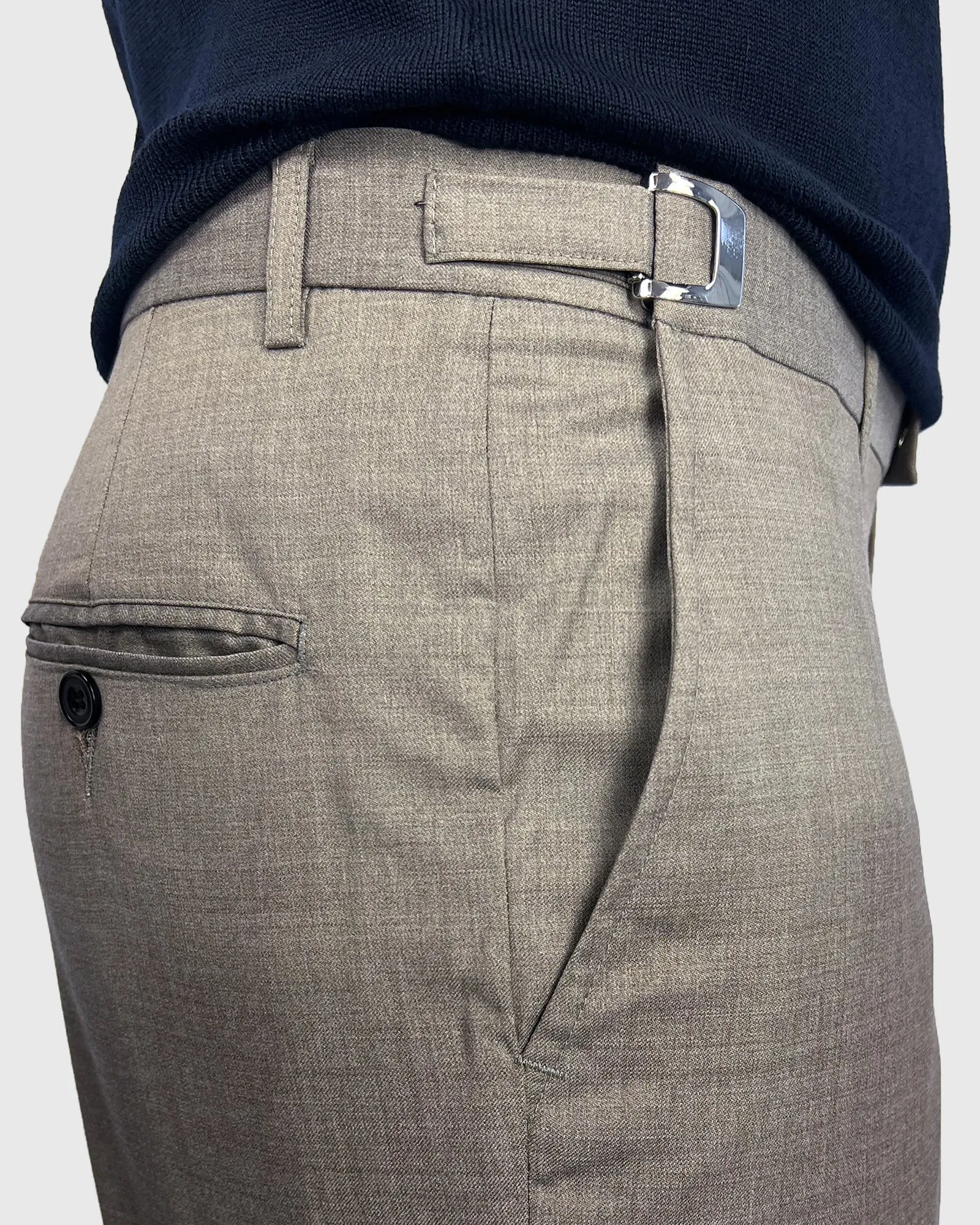 VINCENT & FRANKS W22VF-2164 SAND SLIM TROUSER