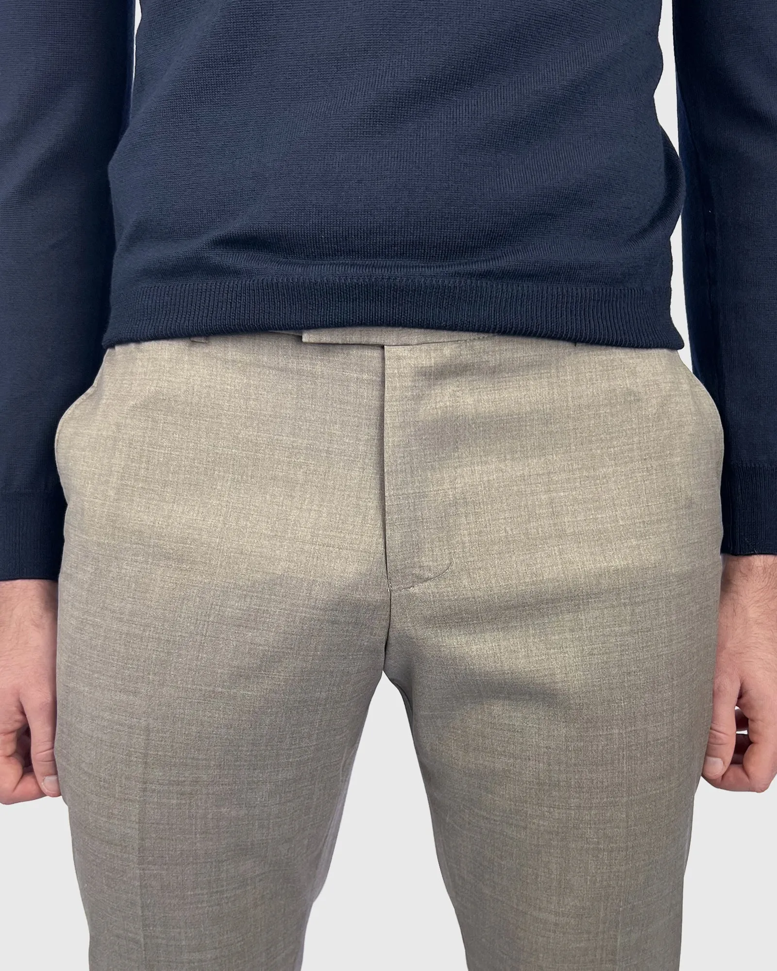 VINCENT & FRANKS W22VF-2164 SAND SLIM TROUSER