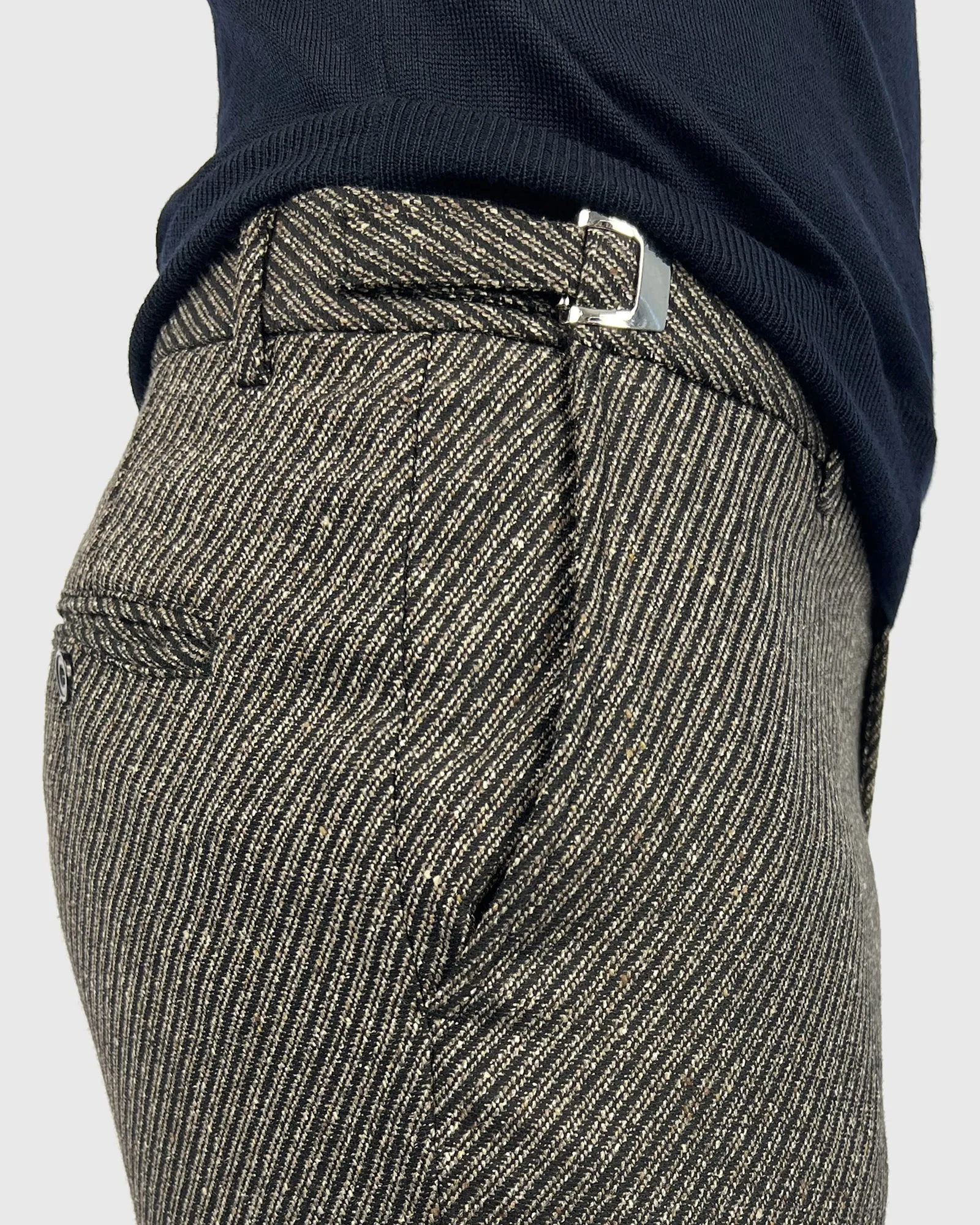 VINCENT & FRANKS W22VF-FS04530 BLK SLIM TROUSER