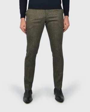 VINCENT & FRANKS W22VF-FS04530 BLK SLIM TROUSER