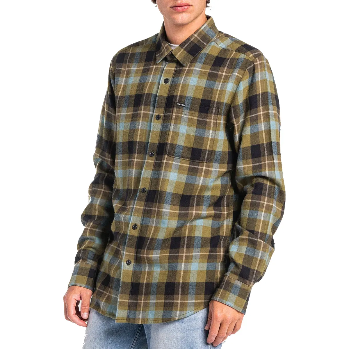 Volcom Caden Plaid Long Sleeve Flannel - 2021