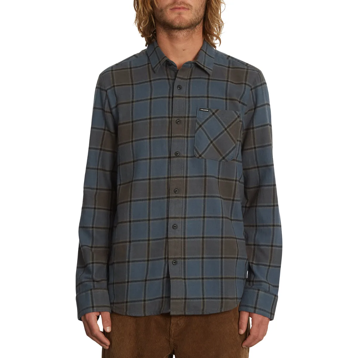 Volcom Caden Plaid Long Sleeve Flannel - 2021