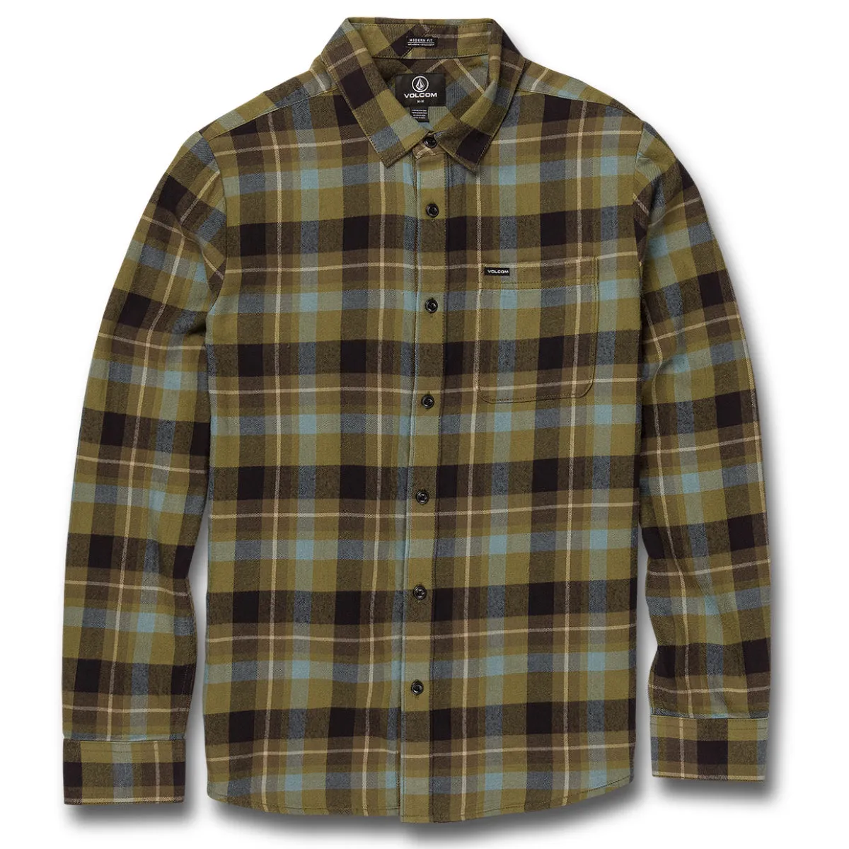 Volcom Caden Plaid Long Sleeve Flannel - 2021