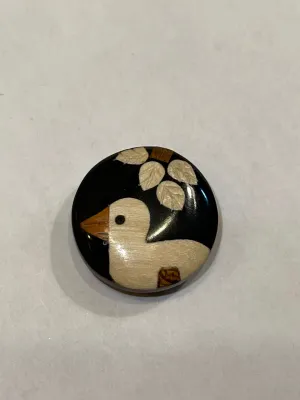 Wooden Inlaid Buttons