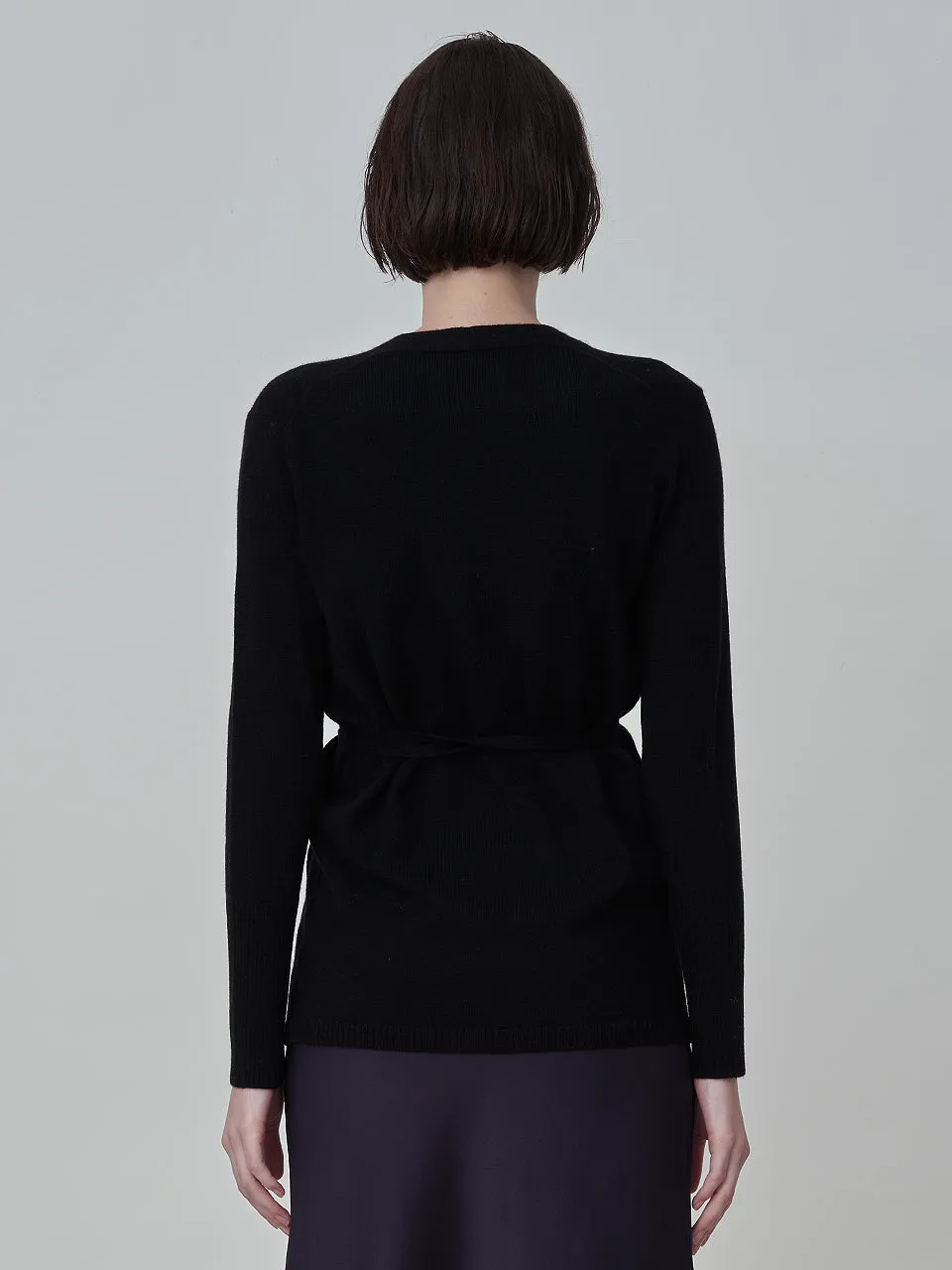 Wrap Cardigan_Black