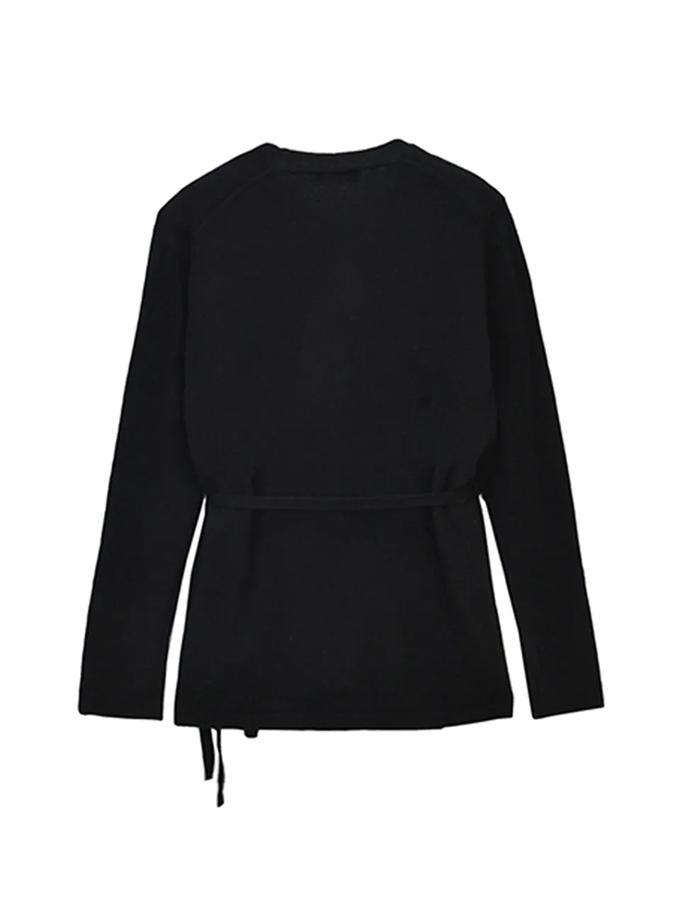 Wrap Cardigan_Black
