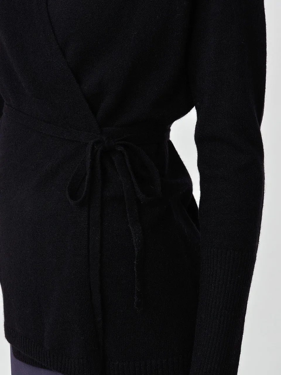 Wrap Cardigan_Black